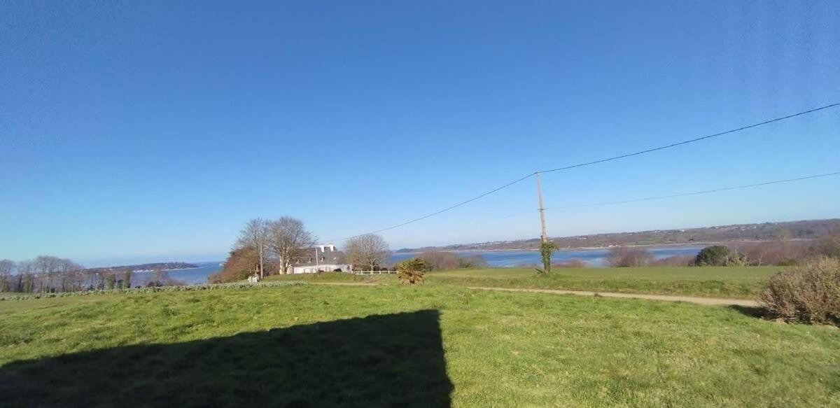 Large Farmhouse With Garden And Sea View For 8 People Locquenole Esterno foto